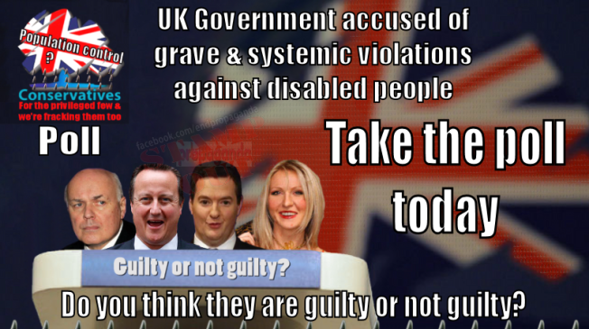 Tories accused of grave and systemic violations against disabled people